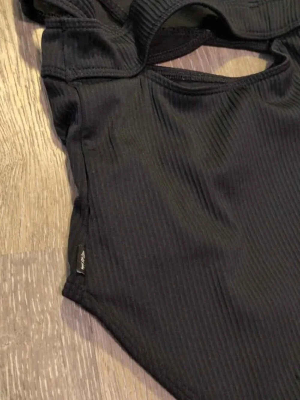 Abercrombie Kids Black One-Piece Swimsuit 9/10 girls